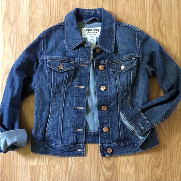 button jean jacket